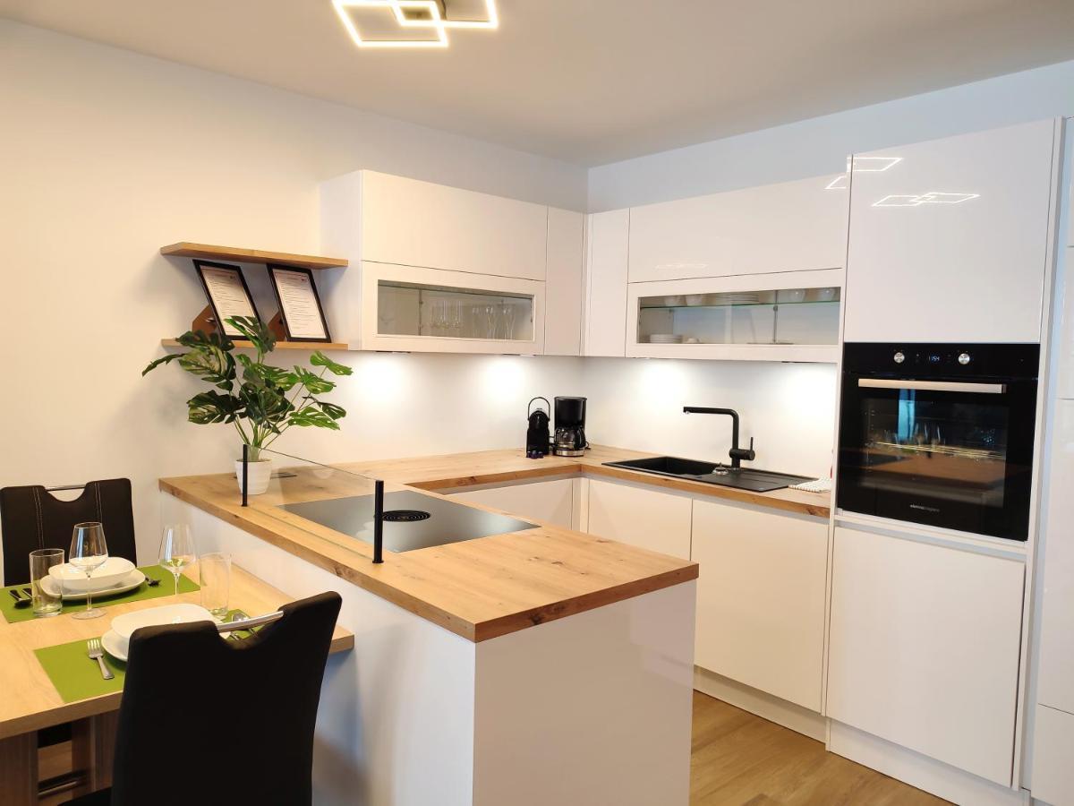 Modern Mountain Apartment - Free Parking & Sauna 上陶恩 外观 照片